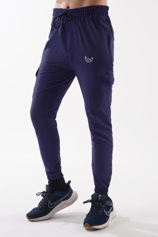 Breathable Athletic Pants for Sports-Cargo Pro pants - Blue