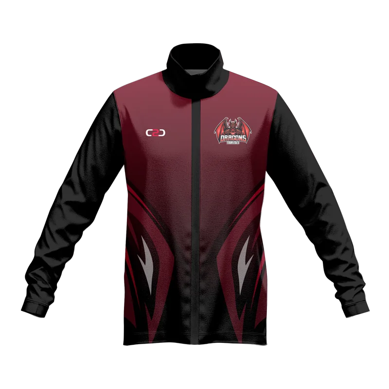 Warm Winter Jackets for Cold Weather-Dragons Tech Jacket Design Your Own