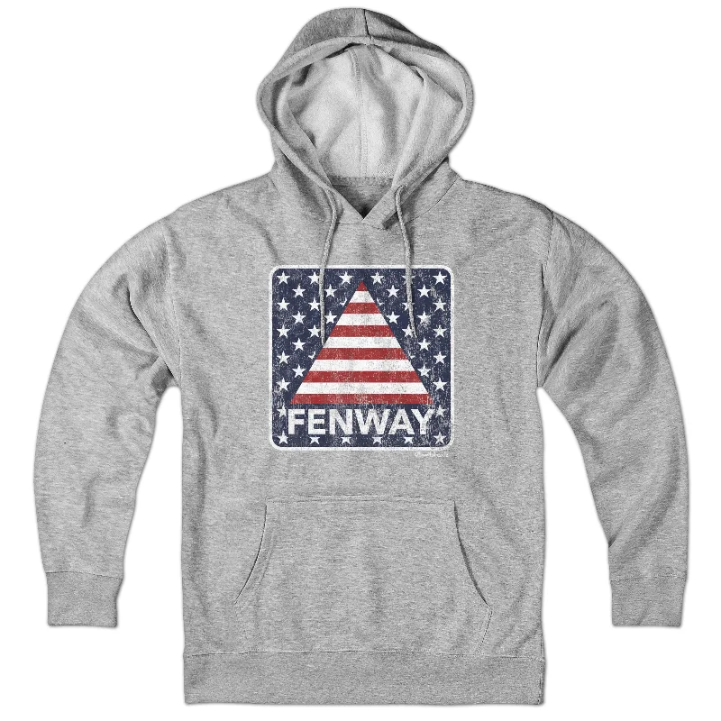 Designer Hoodies for High-End Fashion-Fenway Stars & Stripes Hoodie