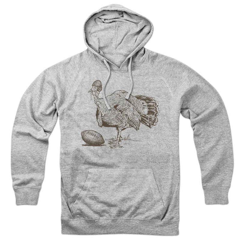 Custom Printed Hoodies for Special Occasions-Turkey Football Hoodie