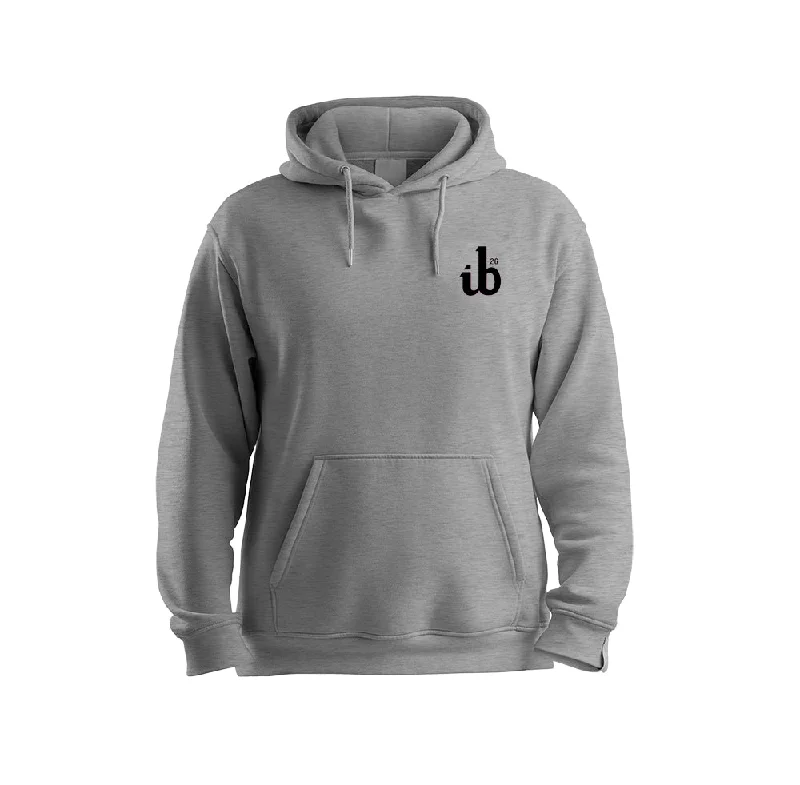 Quick-Drying Hoodies for Active Lifestyles-IB26 HOODIE (GREY)