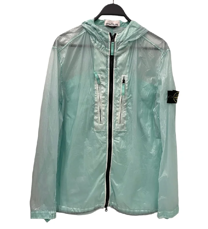 Sports Jackets for Running and Training-STONE ISLAND/Jacket/XL/BLU/LUCIDO TC PACKABLE JACKET TEAL