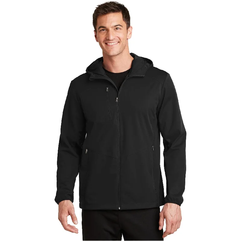 Tech Jackets for Performance and Comfort-Port Authority ®  Active Hooded Soft Shell Jacket. J719 - Port Authority J719