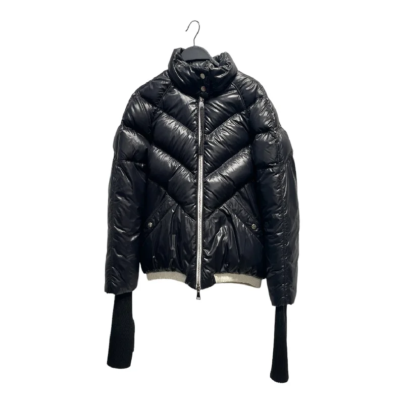 Vintage Bomber Jackets for Retro Vibes-MONCLER/Jacket/0/BLK/