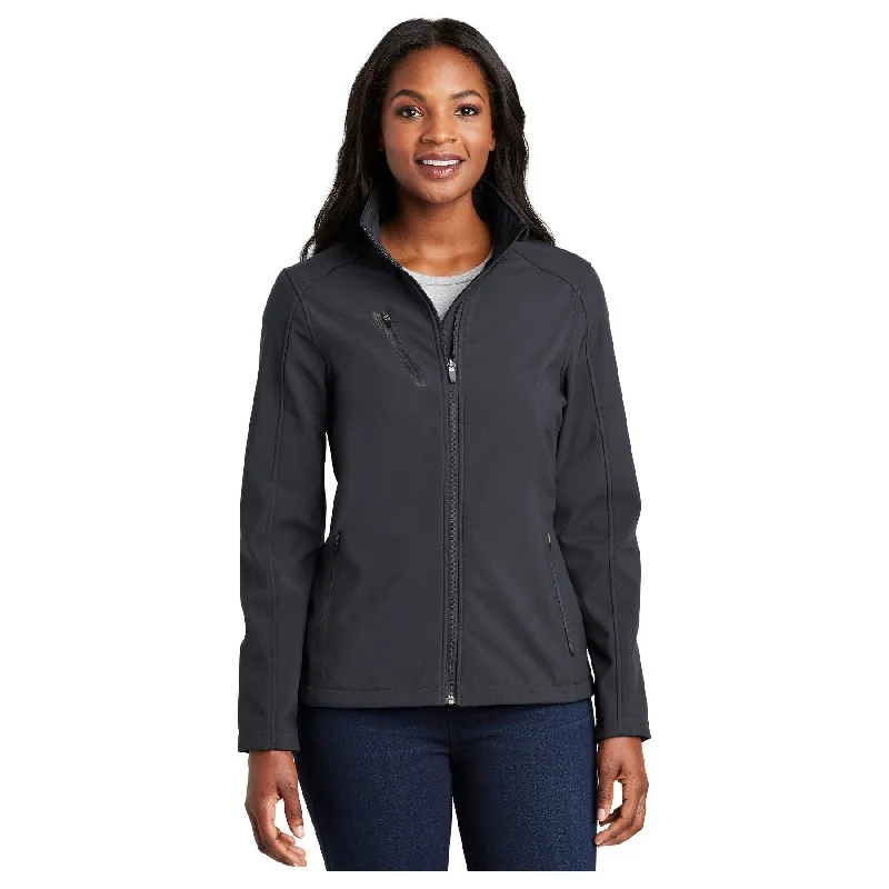 Stylish Utility Jackets for Function and Fashion-Port Authority ®  Women's Welded Soft Shell Jacket. L324 - Port Authority L324