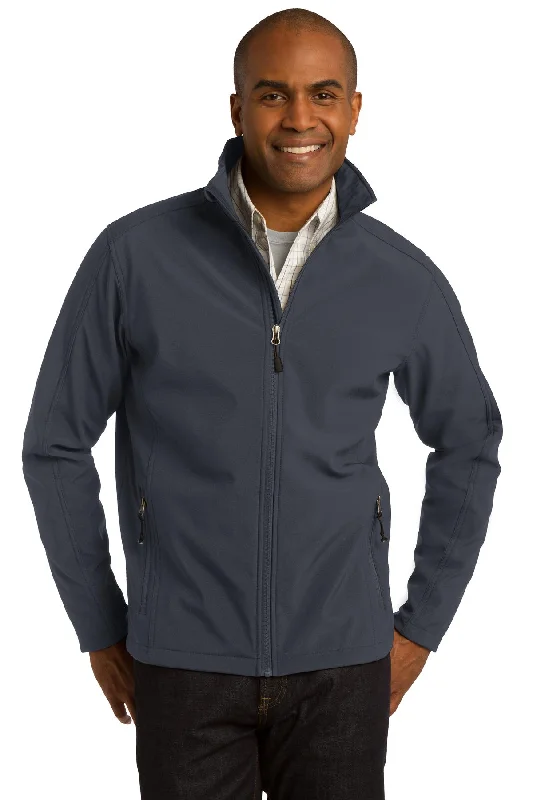 Urban Jackets for City Living and Travel-Port Authority ®  Tall Core Soft Shell Jacket. TLJ317 - Port Authority TLJ317