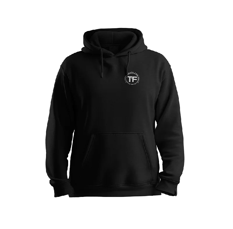 Full Sleeve Hoodies for Maximum Warmth-T2F COTTON HOODIE (BLK)