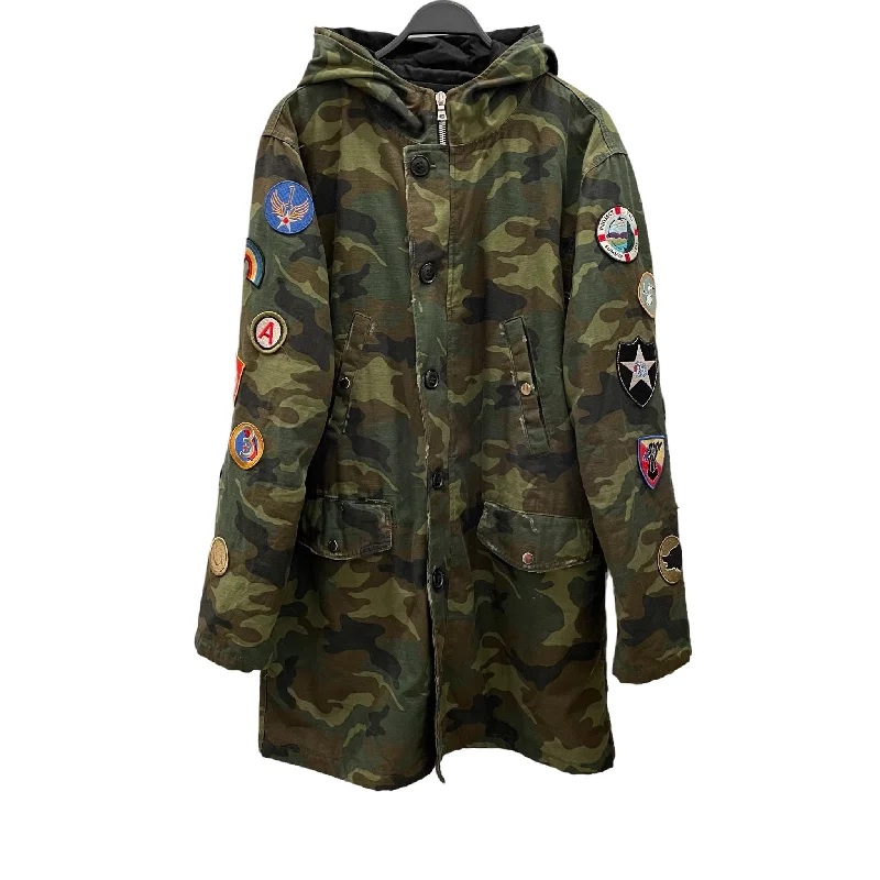 Tech Jackets for Performance and Comfort-AMIRI/Jacket/XL/Cotton/GRN/Camouflage/patch sleeve/ cloud back