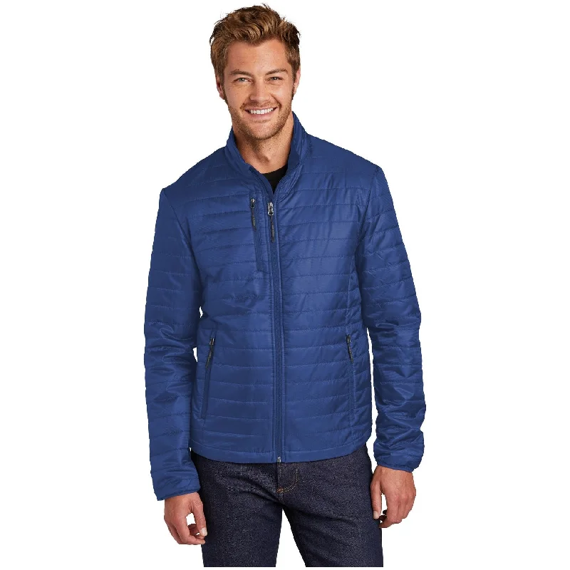 Stylish Utility Jackets for Function and Fashion-Port Authority  ®  Packable Puffy Jacket J850 - Port Authority J850