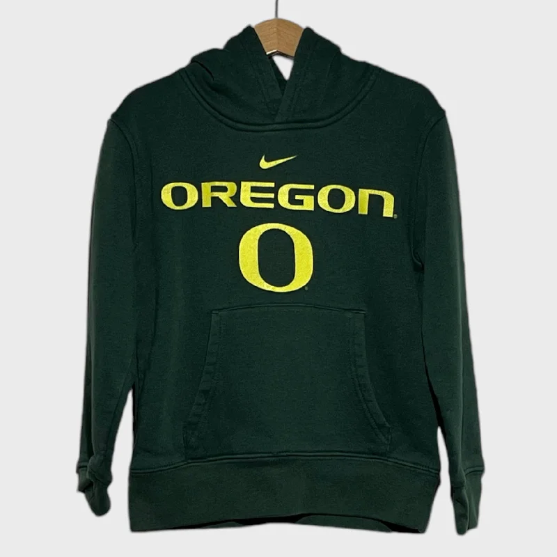 Eco-Friendly Hoodies Made from Organic Materials-Oregon Ducks Hoodie Youth Size 6