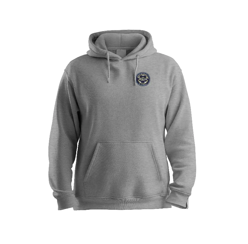 Athletic Hoodies for Workout Sessions-BRIGHTON COTTON HOODIE (GREY)