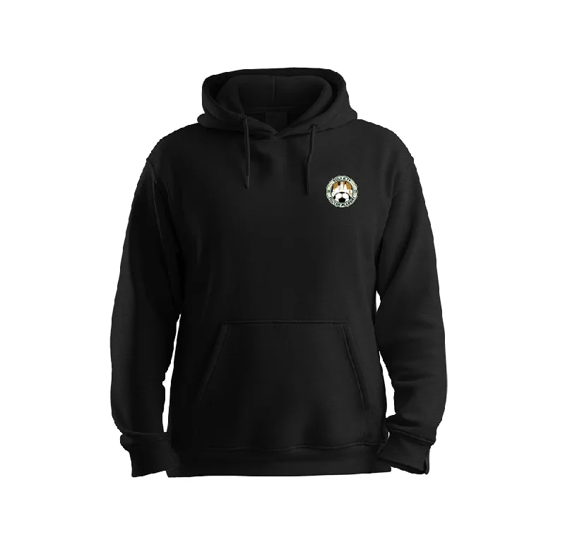 Hoodies with Pockets for Convenience-BOLD CITY HOODIE (BLACK)