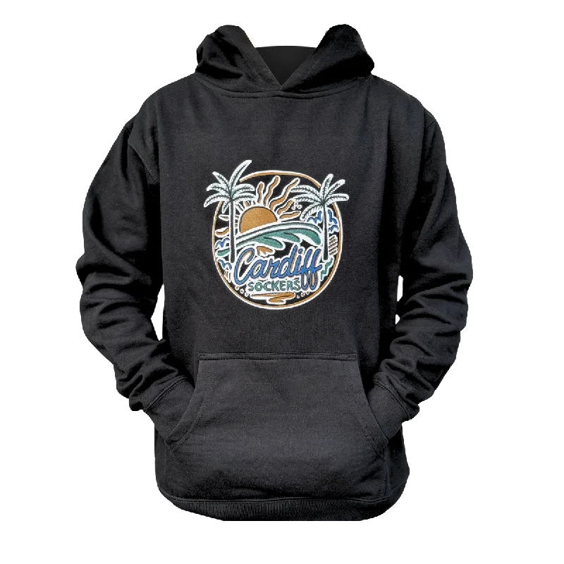 Soft Cotton Hoodies for All-Day Wear-CARDIFF COASTAL HOODIE *NEW*