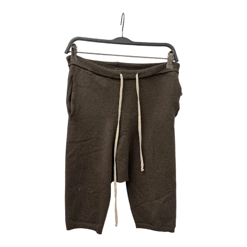 Sports Shorts with Piping for Classic Design-Rick Owens/Shorts/M/Wool/BRW/