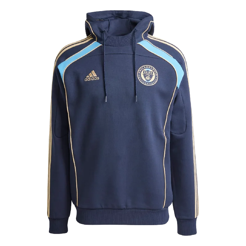 Custom Hoodies for Promotional Events-Adidas Philadelphia Union Travel Hoodie