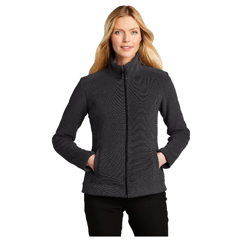 Trendy Crop Jackets for Youthful Style-Port Authority  ®  Women's Ultra Warm Brushed Fleece Jacket. L211 - Port Authority L211