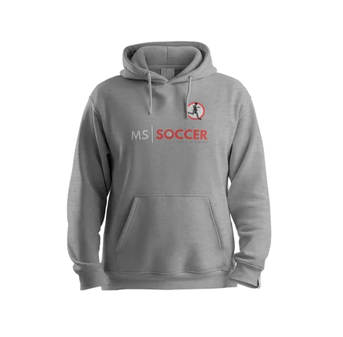 Custom Hoodie Designs for Personalized Apparel-MSS COTTON HOODIE (GREY)