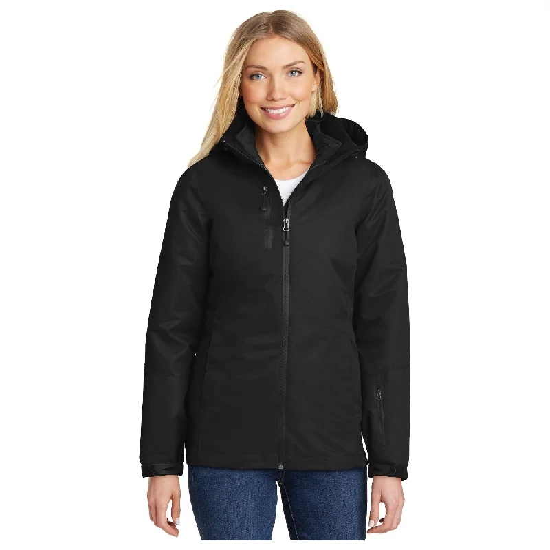 High-Quality Sports Jackets for Training-Port Authority ®  Women's Vortex Waterproof 3-in-1 Jacket. L332 - Port Authority L332