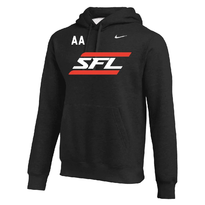 Cozy Hoodies for Relaxing Evenings-SFL Nike Club Fan Hoodie Black