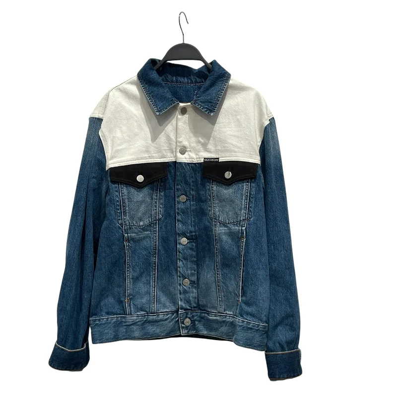 Trendy Bomber Jackets for Fashion-Calvin Klein Jeans/Denim Jkt/M/Denim/BLU/Colorblock Jacket