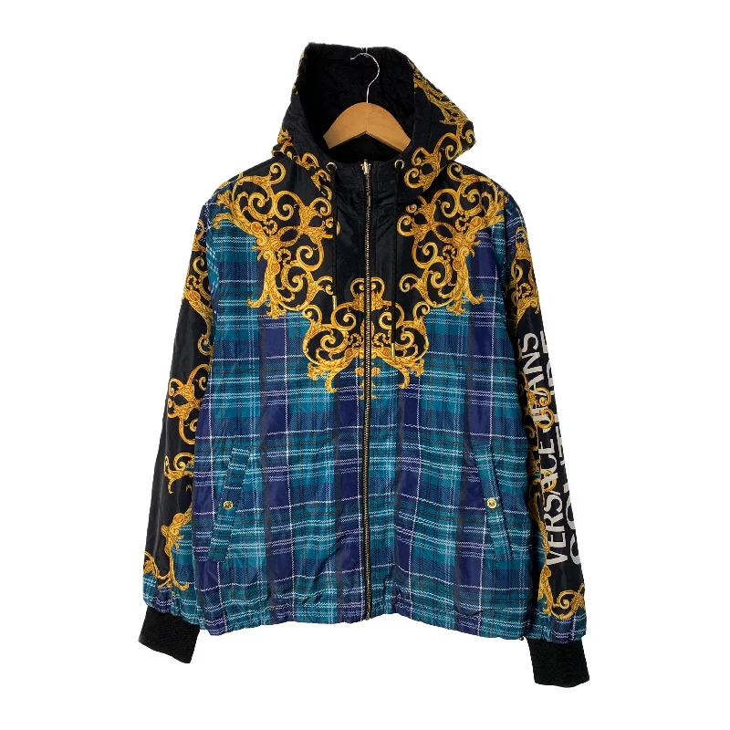 Cozy Sherpa Jackets for Comfort and Warmth-VERSACE JEANS COUTURE/Jacket/50/Multicolor/Polyester/All Over Print/