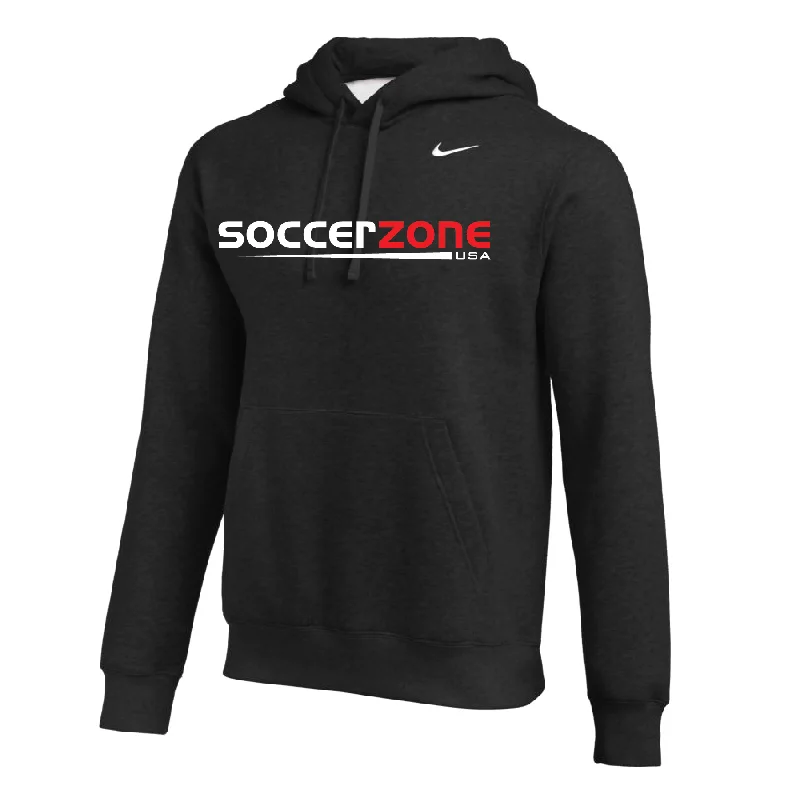 Warm and Insulated Hoodies for Winter Sports-Nike Showcase Club Hoodie Black