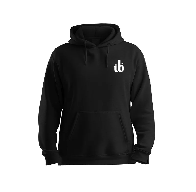 Urban Hoodies for City Living and Street Style-IB26 HOODIE (BLACK)