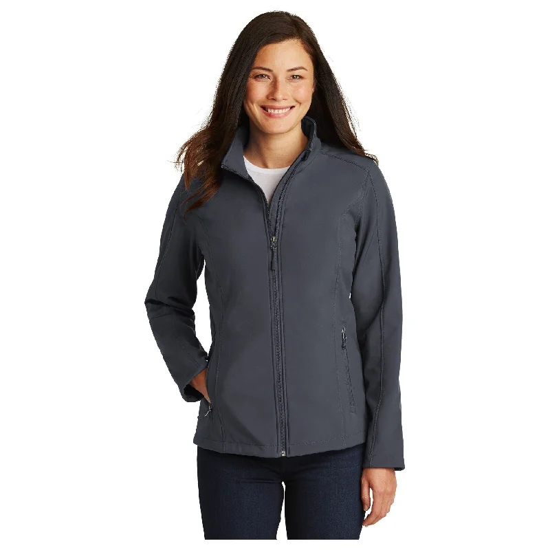 Tech Jackets for Performance and Comfort-Port Authority ®  Women's Core Soft Shell Jacket. L317 - Port Authority L317