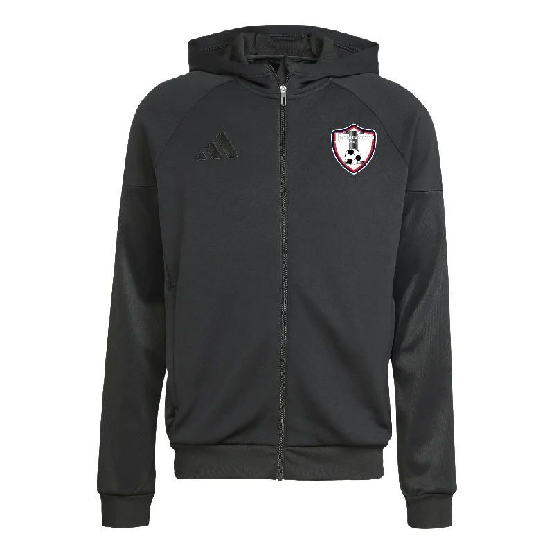 Performance Hoodies for Outdoor Sports-Ironbound SC MLS adidas Tiro 25 Full-Zip Hoodie Black