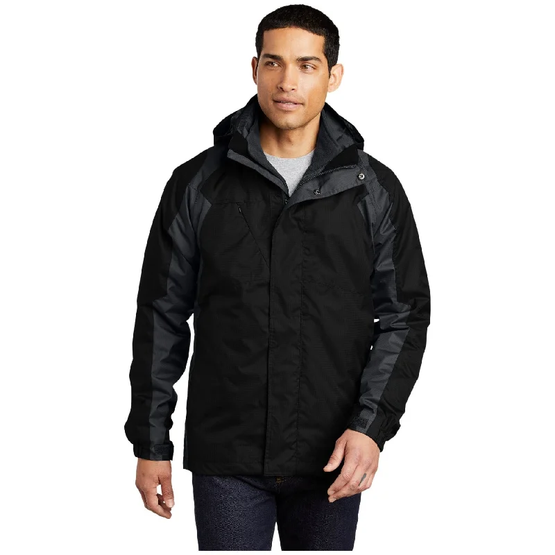 Eco-Friendly Jackets Made from Sustainable Materials-Port Authority ®  Ranger 3-in-1 Jacket. J310 - Port Authority J310