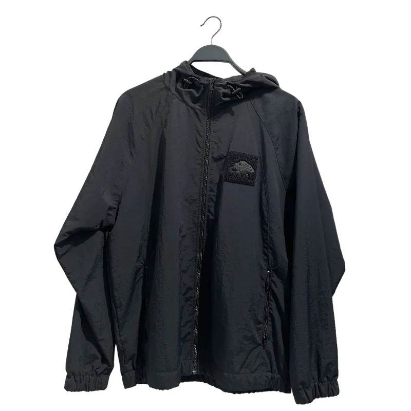 Packable Jackets for Easy Storage-Back Channel/Jacket/L/Black/Nylon/