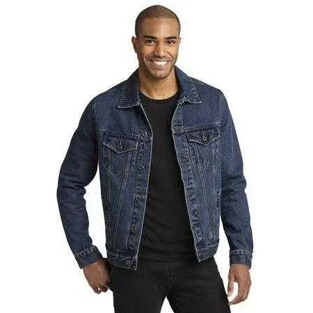 Sleek and Modern Leather Jackets for Nightlife-Joe's USA Men's Denim Jacket