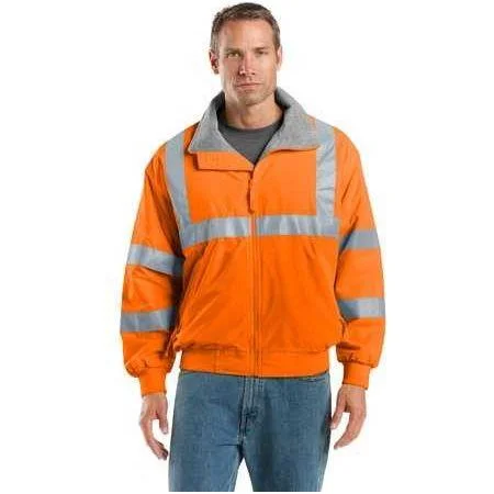 Outdoor Sports Jackets for Backpacking-Joe's USA Men's Enhanced Visibility Challenger Jacket with Reflective Taping