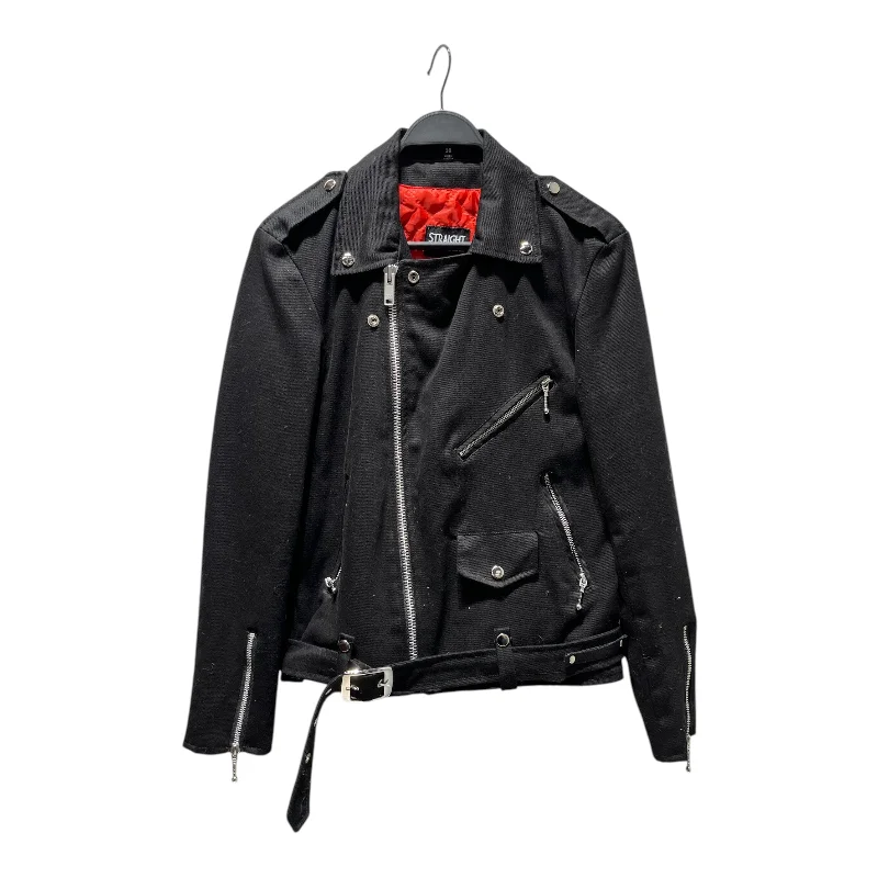 Casual Zip-Up Jackets for Everyday Wear-Straight to Hell/Jacket/38/Cotton/BLK/