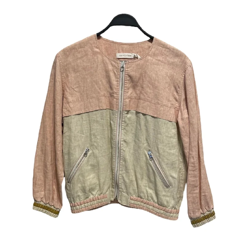 Performance Outerwear Jackets for Extreme Sports-ISABEL MARANT ETOILE/Jacket/42/Linen/PNK/