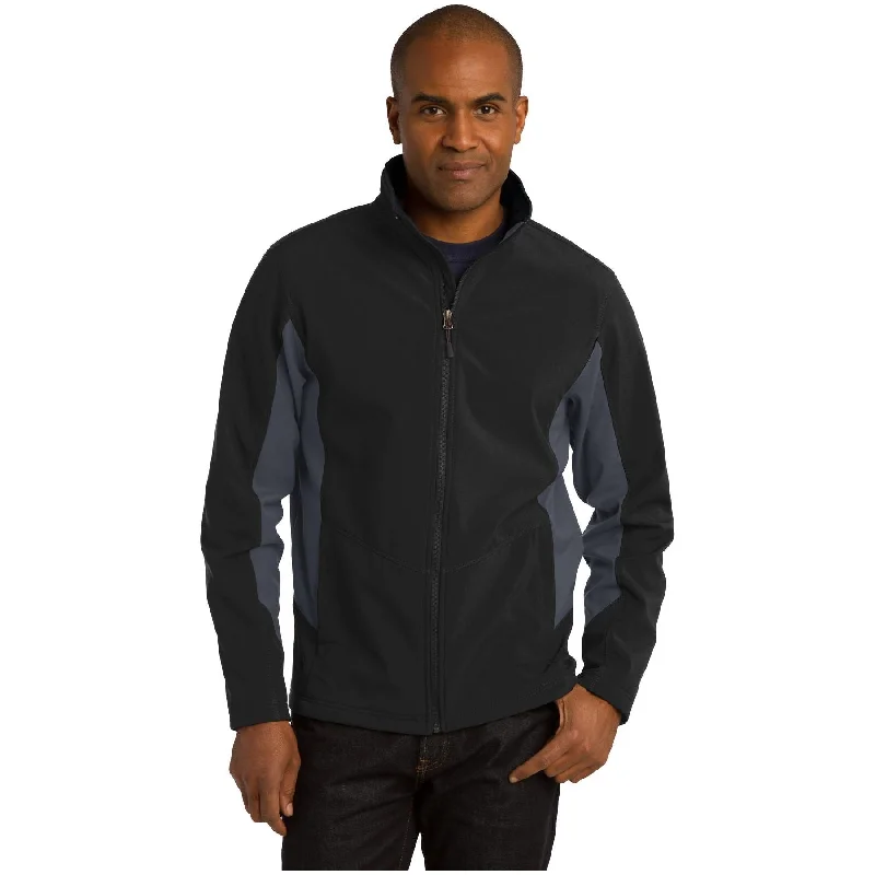 Versatile Parka Jackets for All-Season Wear-Port Authority ®  Core Colorblock Soft Shell Jacket. J318 - Port Authority J318