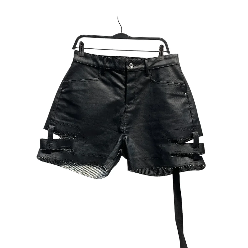 Trendy High-Rise Shorts for Fashion-Forward Style-RICK OWENS DRKSHDW/Shorts/32/BLK/INTERNATIONAL