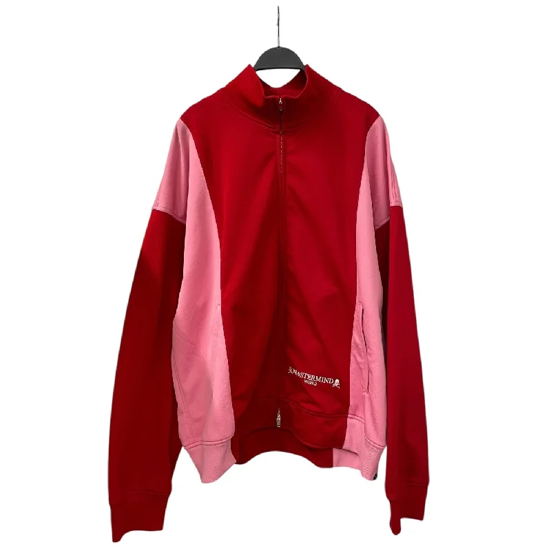 Stretch Jackets for Comfortable Active Wear-mastermind JAPAN/Jacket/L/Polyester/RED/pink and red track jacket