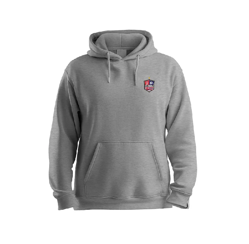 Classic Hoodies for Simple, Timeless Style-FC HAWAII HOODIE (GREY)