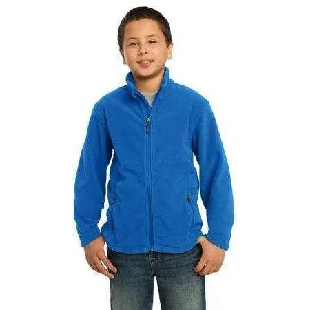 Packable Jackets for Easy Storage-Youth Value Fleece Jacket